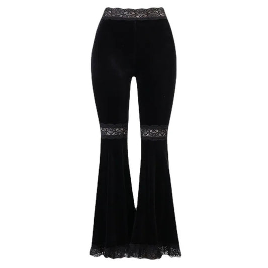 Pantalon gothique à cloche