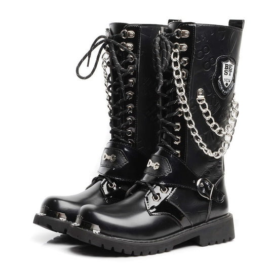 Bottes haut tendance gothique