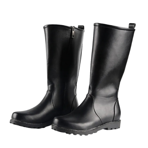 bottes à tube haut pour les officiers de parade coton chaud inséré