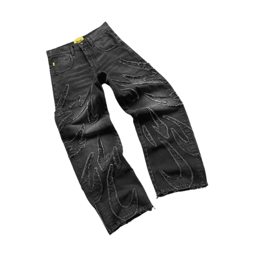 Pantalon en jean gothique