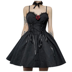 Robe gothique grunge avec Rose