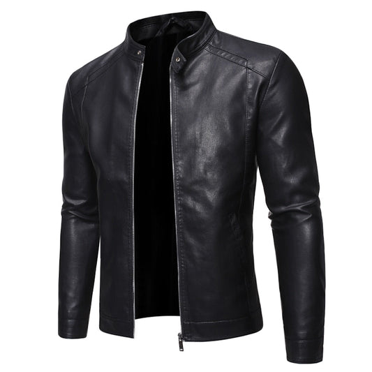 Veste en cuir gothique