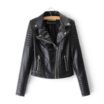 Veste en cuir alpha gothique
