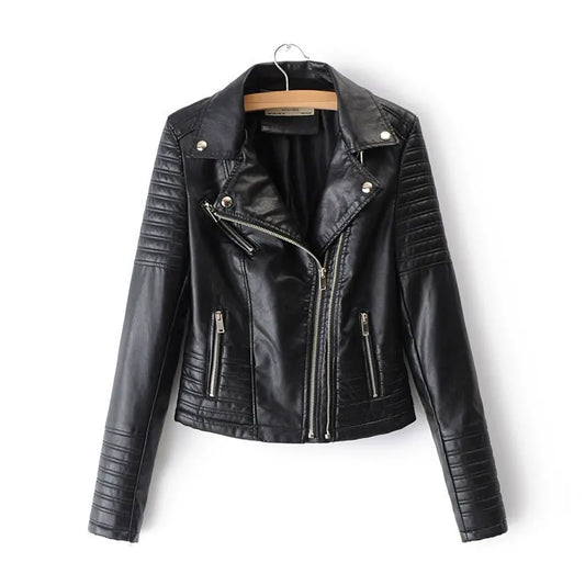 Veste en cuir alpha gothique