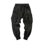 Pantalon cargo multi-poches gothique