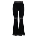 Pantalon gothique à cloche