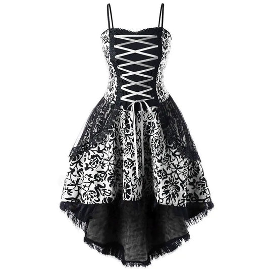 Robe gothique en dentelle