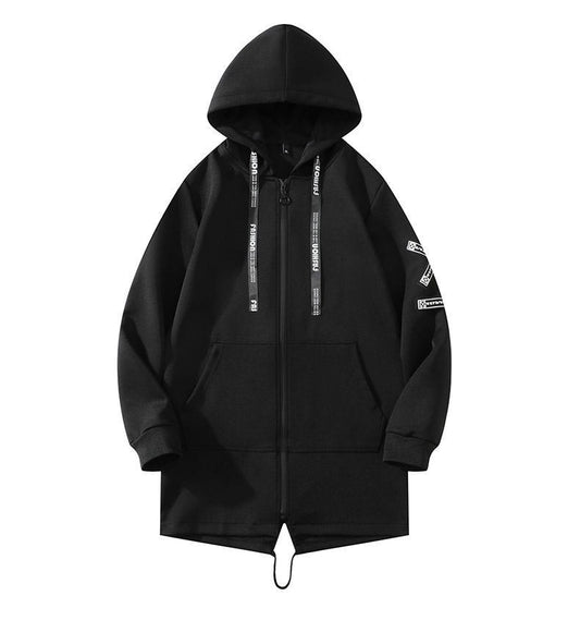 Long Manteau noir gothique