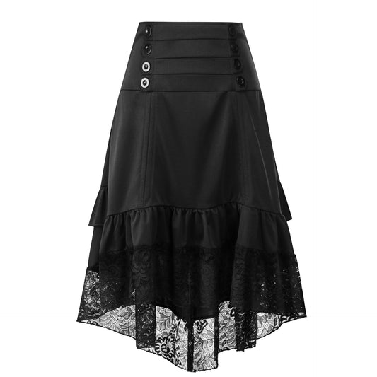 Jupe dentelle costumes steampunk gothique