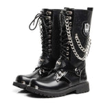 Bottes haut tendance gothique