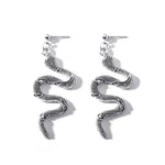 Boucles d'Oreille Gothique Serpent