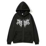 Pull à capuche papillon