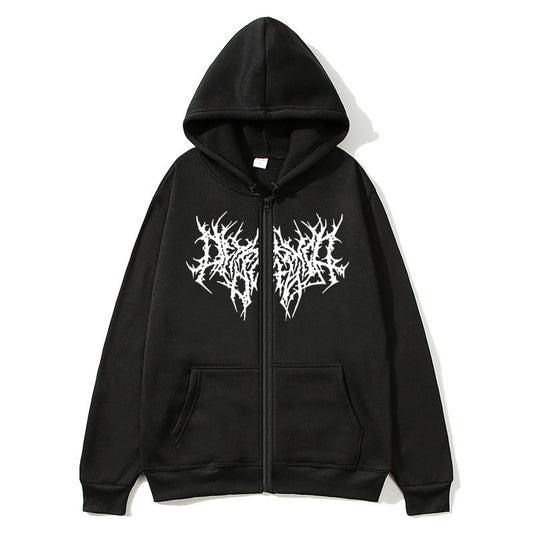 Pull à capuche papillon