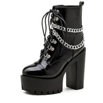 Bottines Gothiques - Rock