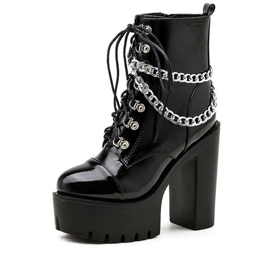 Bottines Gothiques - Rock